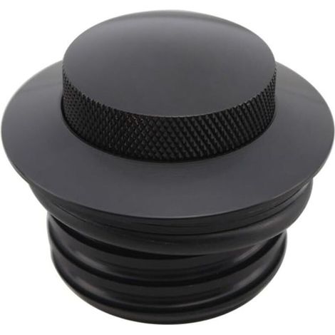 1 pezzo (nero) tappo serbatoio carburante per moto Harley Sportster Dyna Softail Fat Boy 1982-2018 tappo serbatoio carburante a scomparsa per moto coperchio serbatoio carburante avvitabile (1/4)