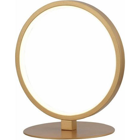 Lampada da tavolo Ring Ragi oro LED 8W 4000K Reality