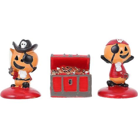 Lot de 3 mini-décorations d'Halloween pour la décoration d'Halloween (1/3)