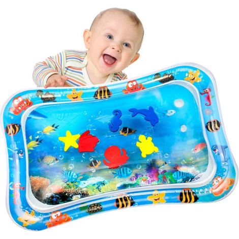 Vattenmatta bébé, bébé 3 6 9 mois gonflable Vattenlekmatta bébé (1/5)