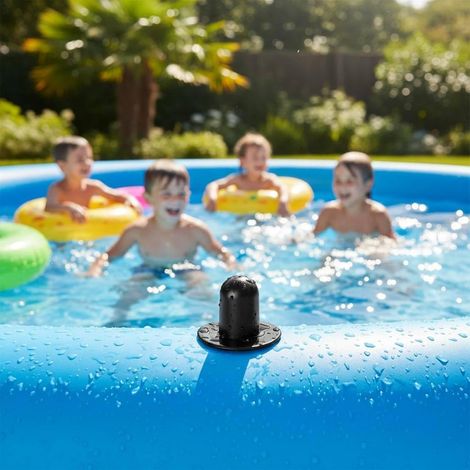 Accessoire pour piscine INTEX très vendu : bouchon de vanne murale / obturateur d'entrée de filtration pour piscines tubulaires (bouchon en caoutchouc souple) (1/4)