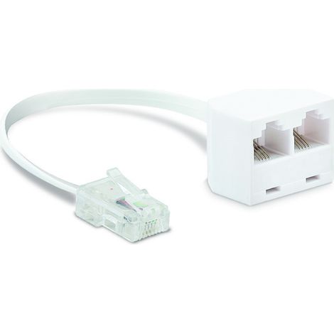 Répartiteur RJ45 mâle / 2 RJ11 femelle (1/3)