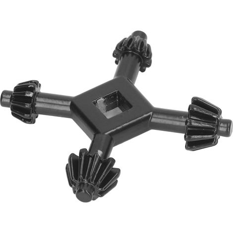 Clé de mandrin polyvalente pour perceuse à colonne, outil multifonction électrique en noir (1/5)