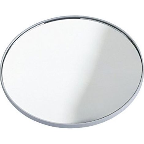 Miroir cosmétique grossissant 300% – Ø 12 cm – Auto-adhésif pour carrelage – Installation sans perçage – Salle de bain