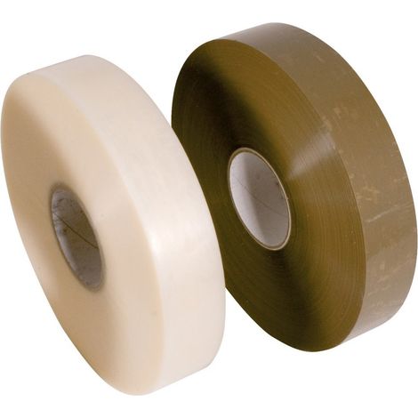 Ruban adhésif machine polypropylène standard HAVANE - 48mmx1000m - COLIS 6 ROULEAUX