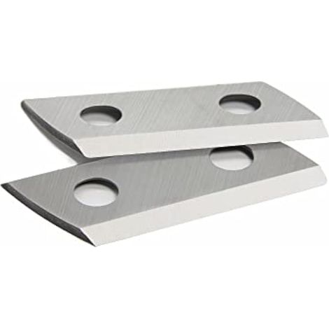 Remplacement de Lame de Coupe de déchiqueteuse de broyeur de Jardin de 2 Paires pour Einhell GH-KS 2440 HMH-E 2440 Sun Joe CJ601E Outils pièce de Rechange (1/3)