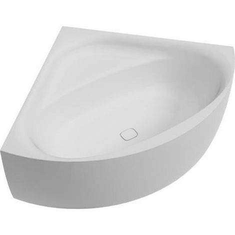 Baignoire d'angle iSENSI 1500x1500x450mm blanc