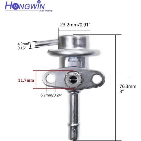 Convient pour le régulateur de pression de carburant Infiniti 22670-1N500 (1/5)