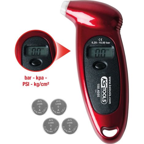 KS Tools Digitaler Reifendruckmesser, 0,20 - 10,0 bar (1/5)