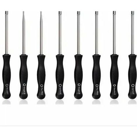 Kit Clé De Réglage Carburateur - Pour Débroussailleuse Et Tronçonneuse - Longueur Totale 15.3 Cm - Matériau ABS + Métal - Noir - 1 Pièce