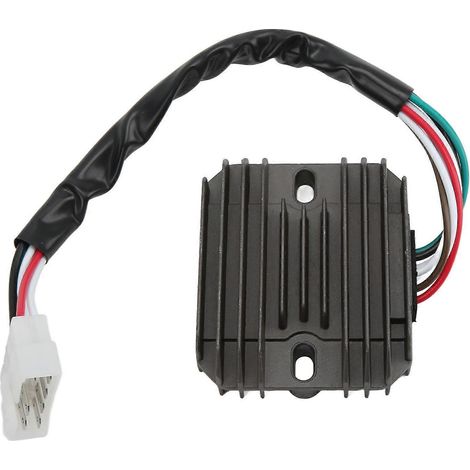 Régulateur de tension pour moto à 7 fils, redresseur de tension en alliage 12V, compatible avec XJ550, YX600 et XS650. (1/5)
