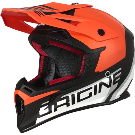 Casque ORIGINE HERO MX orange fluo-noir mat XL (1/5)