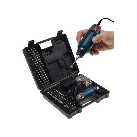 Mini Bohrmaschine Gravur & Polier Set (1/5)