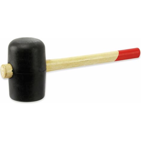 EUROTOOLS Marteau en caoutchouc, 135x80 mm, 1200 g