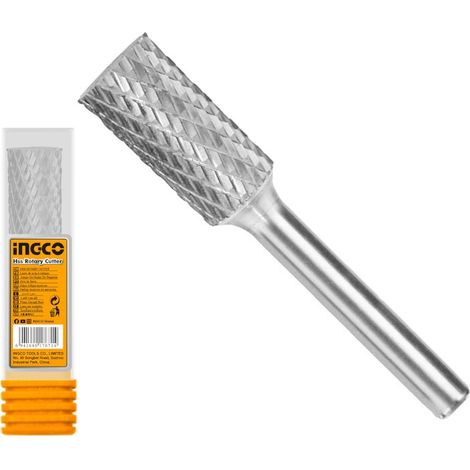 FRESA CILINDRICA CARBURO DI TUNGSTENO PER METALLI - INGCO HRRC0601