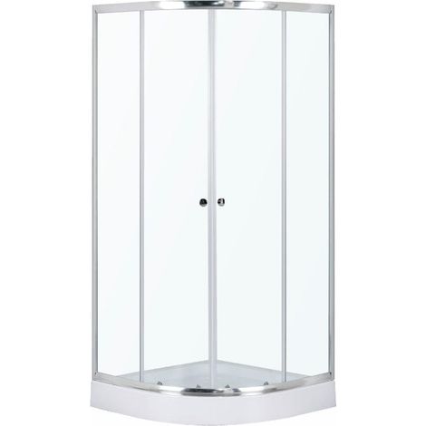 KERRA LEO CHR Duschwand / 80 x 80 cm (1/3)
