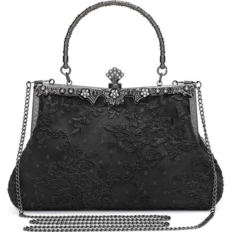 Borsa a tracolla vintage anni '20 da donna, borsetta da sera per feste, matrimoni, borsa da sposa