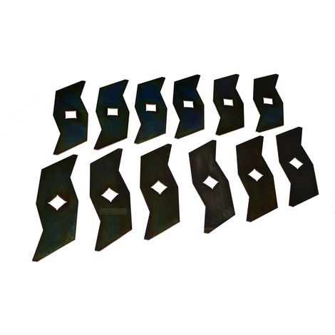 12 X 15,5 CM lame de scarificateur pour AL-KO 36 VE, 360 VE, 38 VB, 380 VE, Comfort Euromat