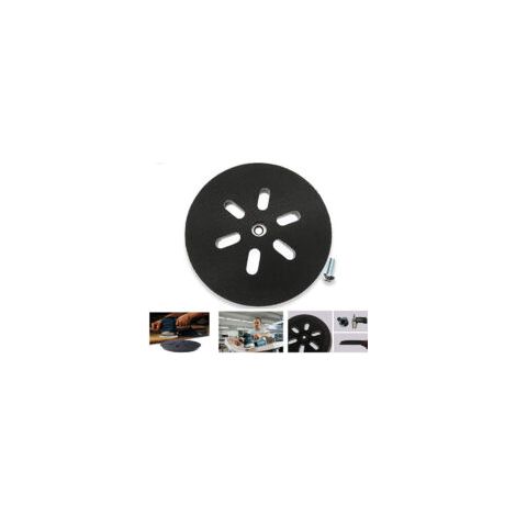Plateau de ponçage de 150 mm - Pour ponceuse excentrique Bosch GEX 150 AC, PEX 15 AE, GEX 150 Turbo - 150 mm avec vis W,TRIMEC