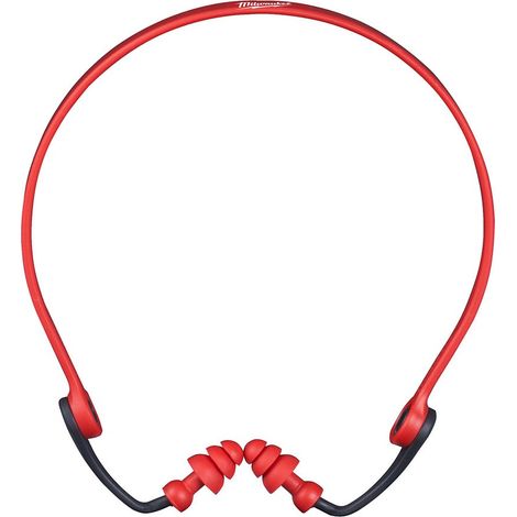 ARCHETTO AURICOLARE CON TAPPI - DISPOSITIVO DI PROTEZIONE DELL'UDITO CERTIFICATO EUROPEO EN 352-2 - MILWAUKEE (1/5)