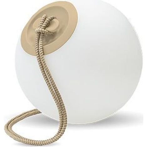 LED Hängelampe außen kabellos Akku Dimmer Farbwechsel RGBW IP65 Ø 24 cm Kugel Schirm Modern Außenleuchte Garten Terrasse (1/2)