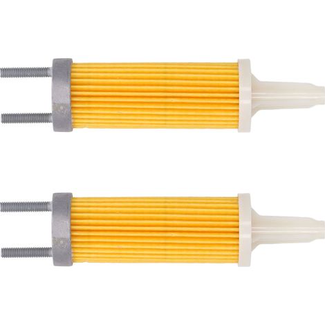 2 Stück Kraftstofffilter für Generatoren, Kunststoff-Eisen, luftgekühlte Generatoren, Kraftstoffpatronenfilter für 186F, 188F, 190F und 192F (1/5)