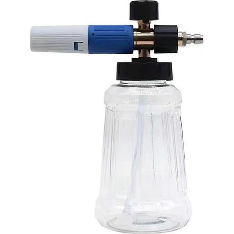 1/4"-Schaumkanone aus Aluminium mit Schnellverschluss, 1 l, verstellbarer Schaumsprüher für die professionelle Autoreinigung (1/5)