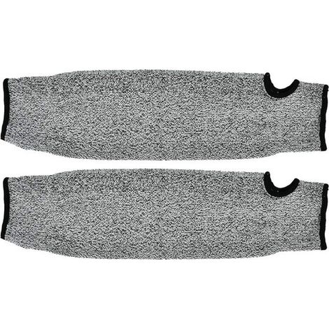 Manchon de protection pour les bras, manchon de sécurité, gants de travail à manches longues en HPPE résistants aux coupures pour le jardinage, la cuisine et les travaux agricoles (1/5)