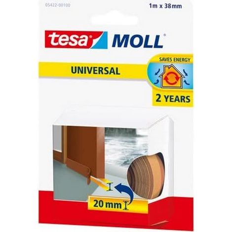 tesa 05422-00101-02 Guarnizione adesiva tesamoll® Universal Marrone (L x L) 1 m x 38 mm 1 pz. (1/4)