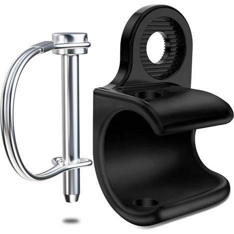 Embrayage de remorque de vélo pour remorque Thule - Attelage d'essieu de vélo pour remorque Thule - Pour modèles Thule Chariot(Noir, 1 pièces) (1/5)