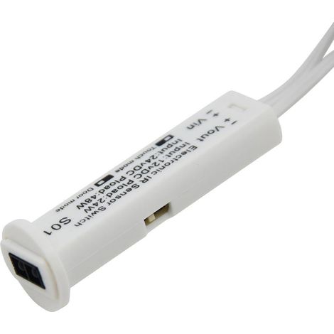 Barcelona Led – Détecteur de mouvement infrarouge encastrable – Angle de détection 100° – Distance de détection 4-5 cm – Pour armoires et portes de passage (1/5)