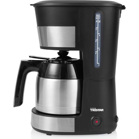 Cafetière en Acier Inoxydable, 8-10 Tasses, 900W, Carafe Sous Vide, Fonction Maintien au Chaud, Anti-Goutte, Filtre Réutilisable, Indicateur d’Eau, Sans BPA, Arrêt Automatique, CM-1283 (1/5)