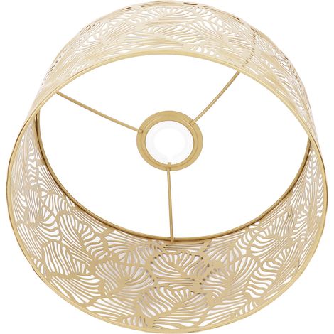Moderner goldener Lampenschirm für E14- und E27-Glühbirnen, schlichte und elegante Inneneinrichtung (1/5)