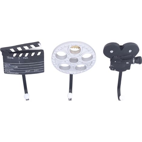 Wandhaken im Vintage-Filmstil, moderne dekorative Kleiderbügel zum Aufhängen von Schlüsseln, Kleidung, Mänteln und Taschen (1/5)