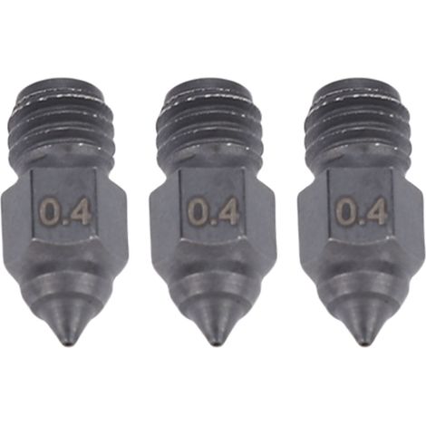 3 buses en acier trempé adaptées à l'imprimante 3D Ender 5 Max, kit de bloc chauffant Hotend de 0,4 mm, impression haute température, résistante à l'usure précise (1/5)