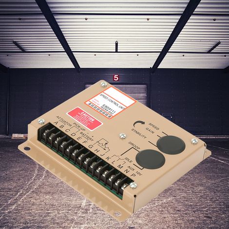 ESD5111 Régulateur de vitesse moteur électronique réglable pour groupe électrogène carte de régulation (1/5)