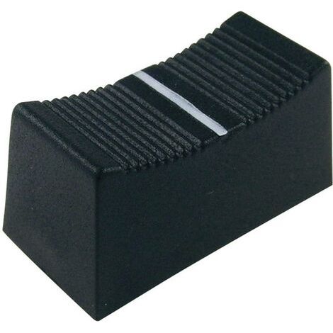 Tête de bouton à glissière Cliff CP3260 noir (L x l x H) 23 x 11 x 11 mm 1 pc(s) D73359 (1/3)