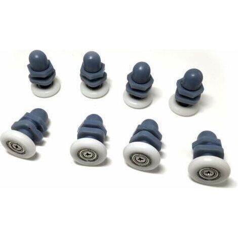 ALLIANDIS10 pièces Porte de douche coureurs/roues/poulies/guides 20 mm Diamètre--TRIMEC (1/4)