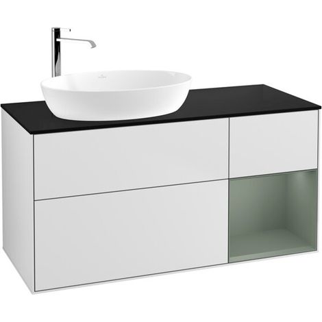 Villeroy & Boch F932GMMT Meuble sous-lavabo Finion F93 (1/2)