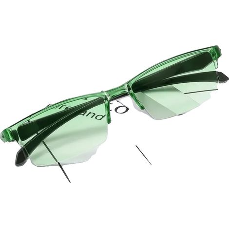 Gafas, Enfoque automático, Protección contra la luz azul, Verde (1/2)