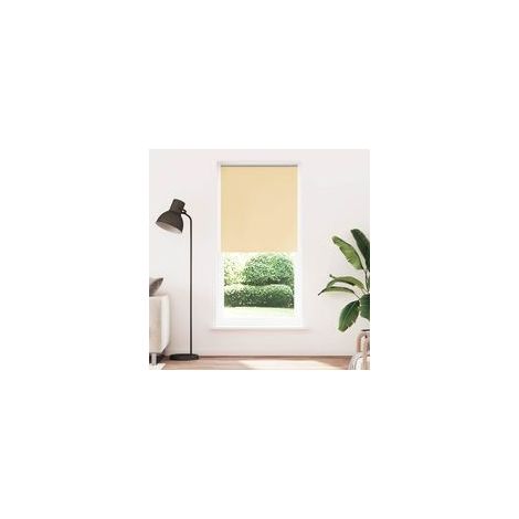 Verdunkelungsrollo 84,4 x 230 cm, Stoffbreite 80 cm, beige - Crezuo (1/4)
