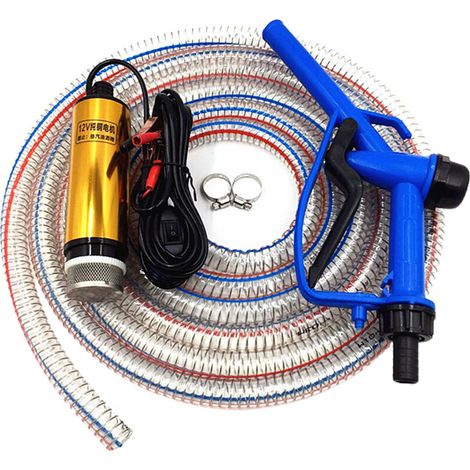 Set di distributori di carburante diesel con pompa elettrica Crezuo 12V e dispenser di disinfettante-Crezuo