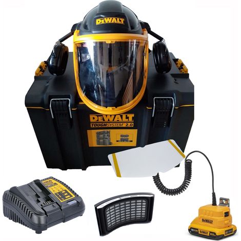 Dewalt DXPGH2SB21 Powered Air Purifying Respirator with Hard Hat / P3 Filter (1/5)