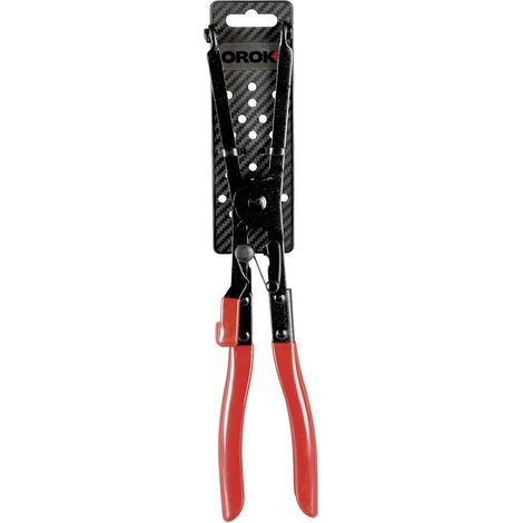 Pince pour collier d'échappement - Longueur: 300mm - Pour le montage et démontage de colliers du pot d'échappement - Verrouillage de la pince par crantage - Ecartement maximal: 60 mm (1/5)