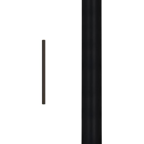 Paralume sospensione Nowodvorski Laser nero tubo 49 cm