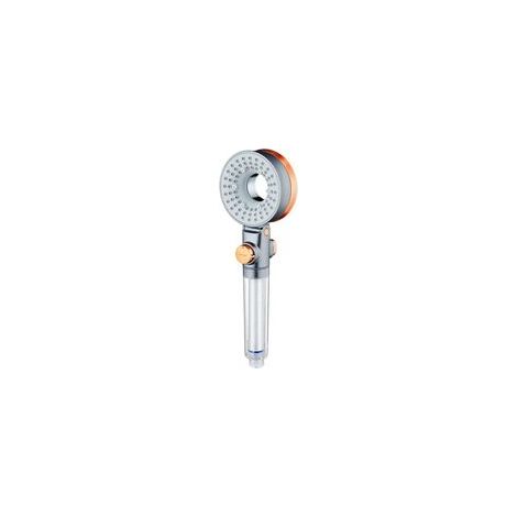 Soffione doccia filtrante con getto manuale per la cura della pelle e dei capelli, soffioni doccia ad alta pressione con filtri per acqua dura, set soffione doccia Hydro Jet incluso (1/4)