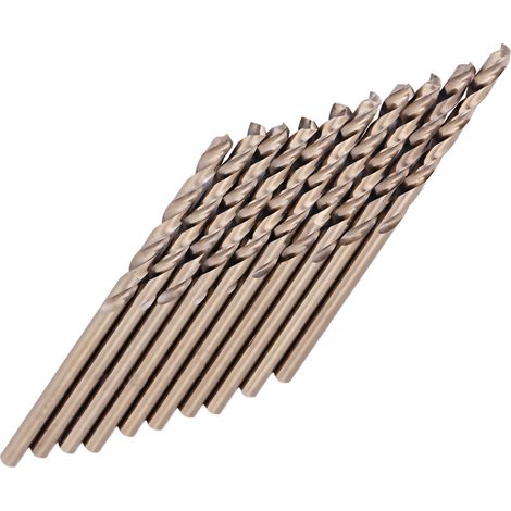 Jeu de forets en cobalt M35 HSS-CO pour le perçage de l'acier inoxydable (3,2 mm) (1/5)