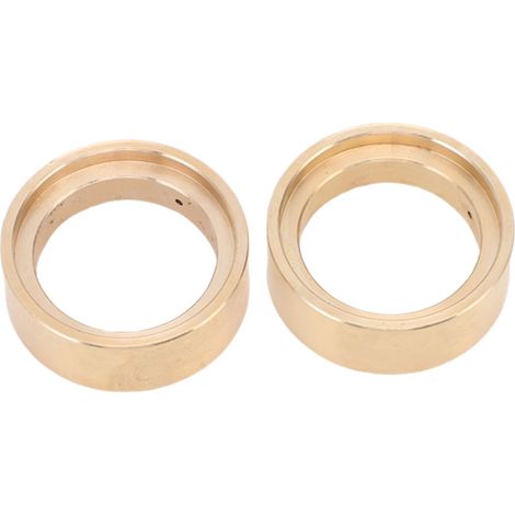 Juego de 2 anillos internos beadlock, de latón, de 1,3 pulgadas, para coches RC 1/18, compatibles con el buje 9781.