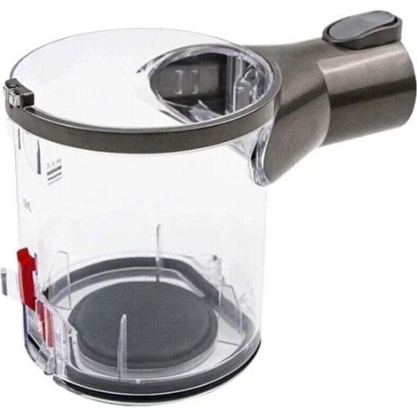 Bac à Poussière pour Dyson V6 DC58 DC59 DC62 DC72 DC74 Aspirateur, A Interface Poubelle Pièces Détachées, Bac de Récupération Remplacement pour Aspirateur Sans Fil Pièce No.965660-01