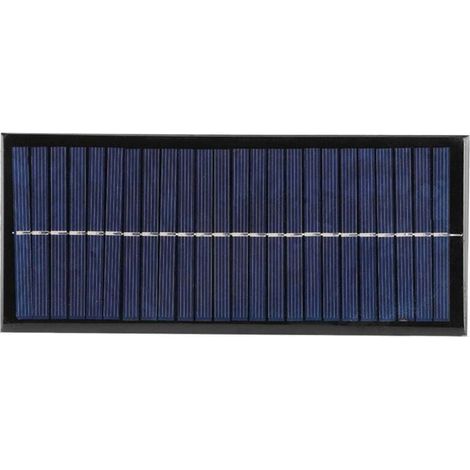 2,5 W 12 V polykristallines Silizium-Solarpanel mit Klebefläche, Solarzellen-Akkuladegerät, Mini-Solarmodul, 213 x 92 mm / 8,4 x 3,6 Zoll (1/5)